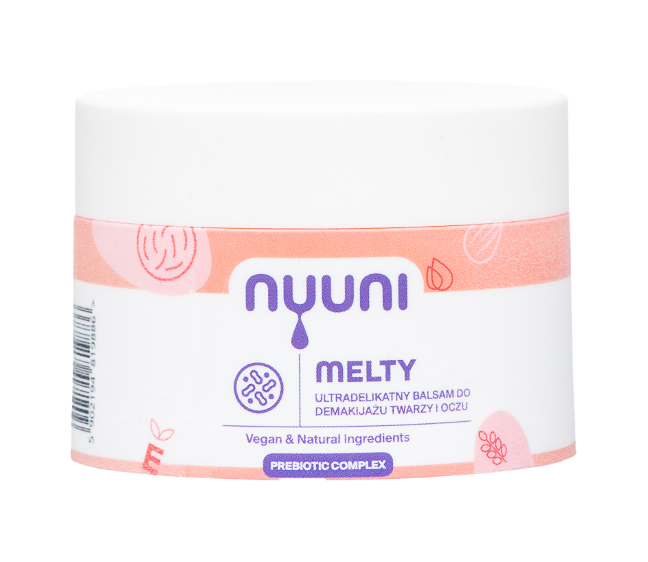 MELTY, Ultradelikatny balsam do demakijażu twarzy i oczu