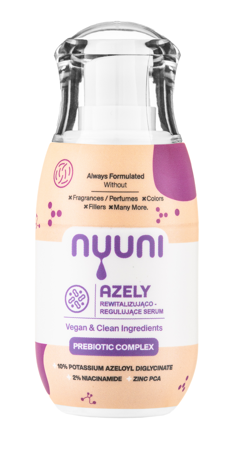 AZELY, Rewitalizująco- Regulujące serum do twarzy