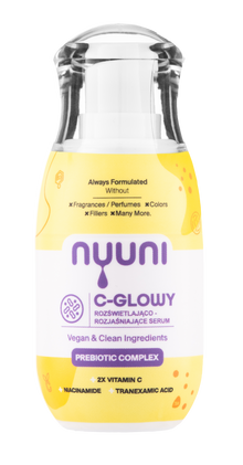 C-GLOWY, Rozświetlająco-rozjaśniające serum do twarzy
