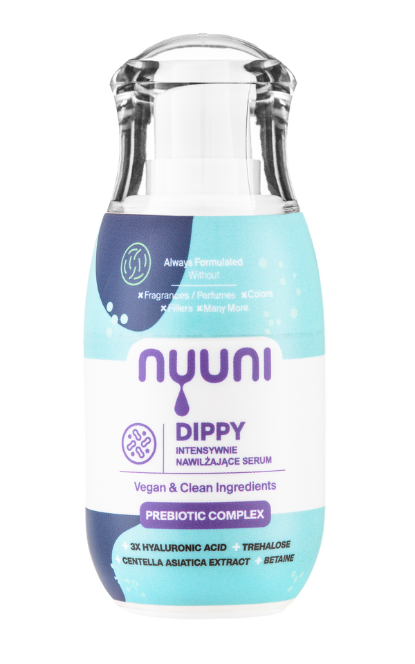 DIPPY, Intensywnie nawilżające serum z potrójnym kwasem hialuronowym