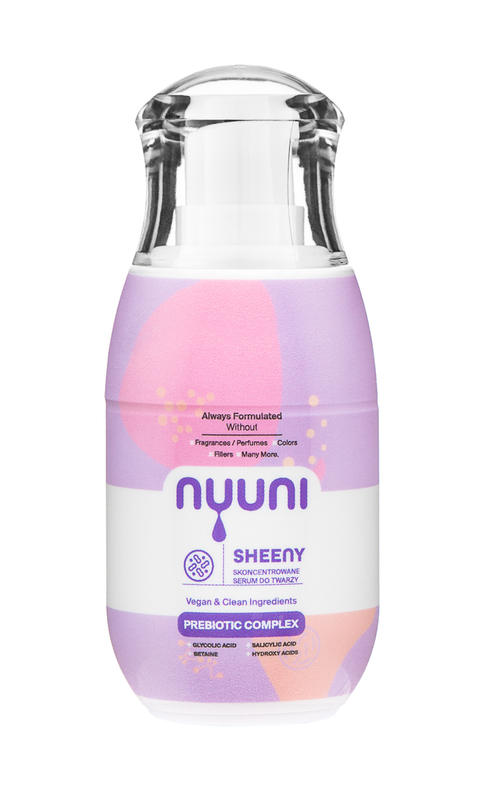 SHEENY, Skoncentrowane serum złuszczająco-regenerujące do twarzy