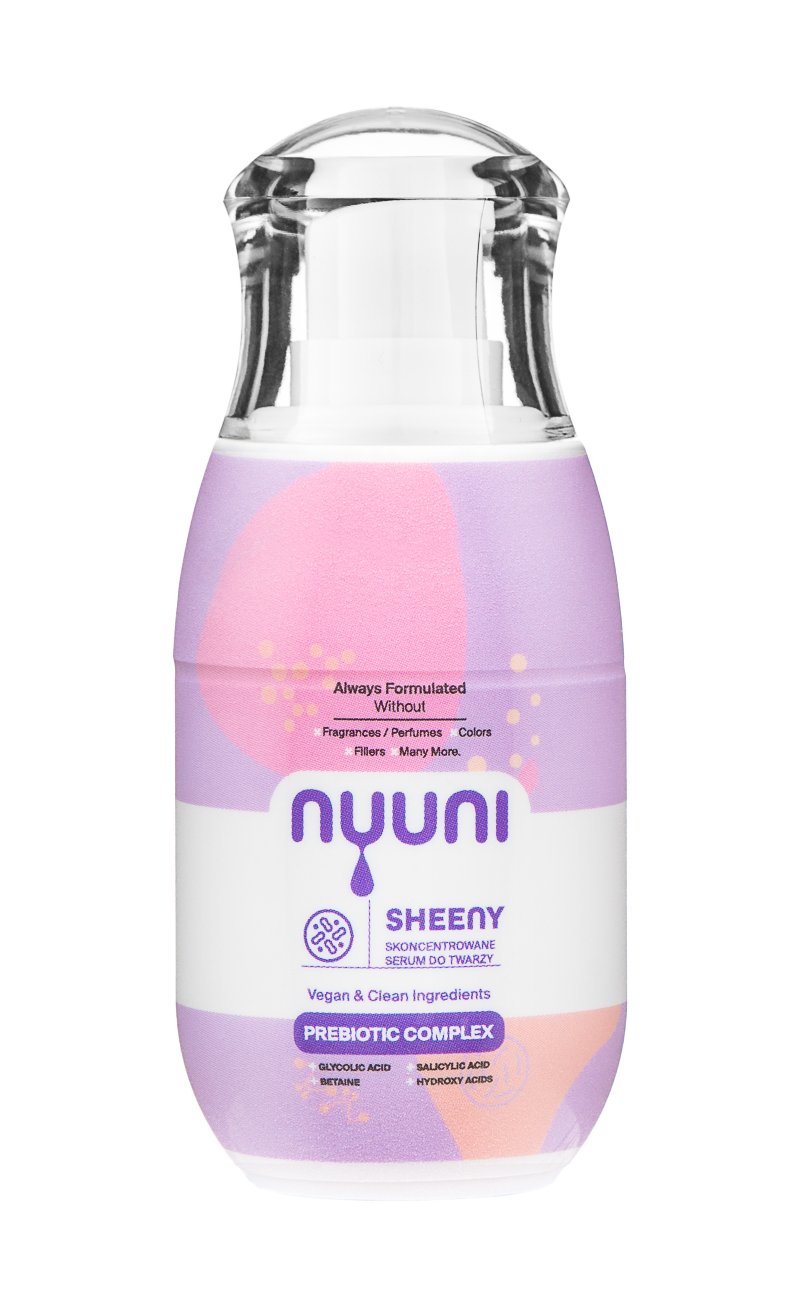 SHEENY, Skoncentrowane serum złuszczająco-regenerujące do twarzy